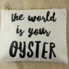 the-world-is-your-oyster make up bag