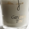 gardening time candle close up home of juniper