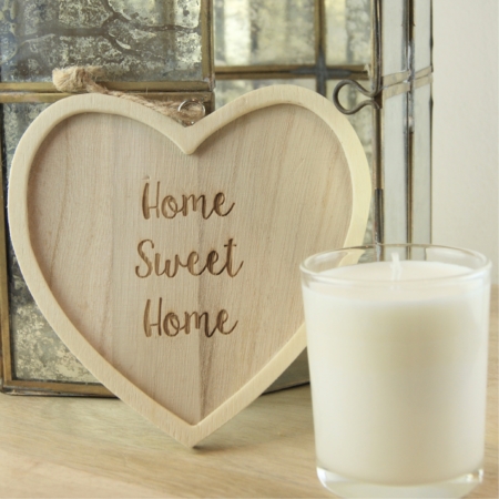 home sweet home heart decoration