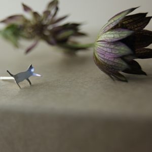 Sterling Silver Cat Earrings