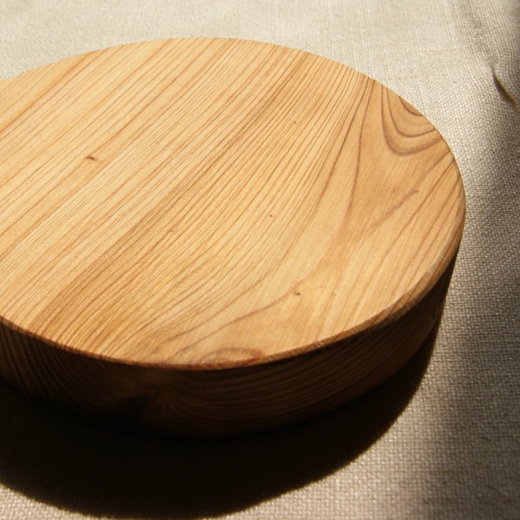 Small Wood Board- Round- Handmade in Devon - Home of La Juniper