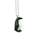 penguin necklace in a box tagua nut and sterling silver home of juniper