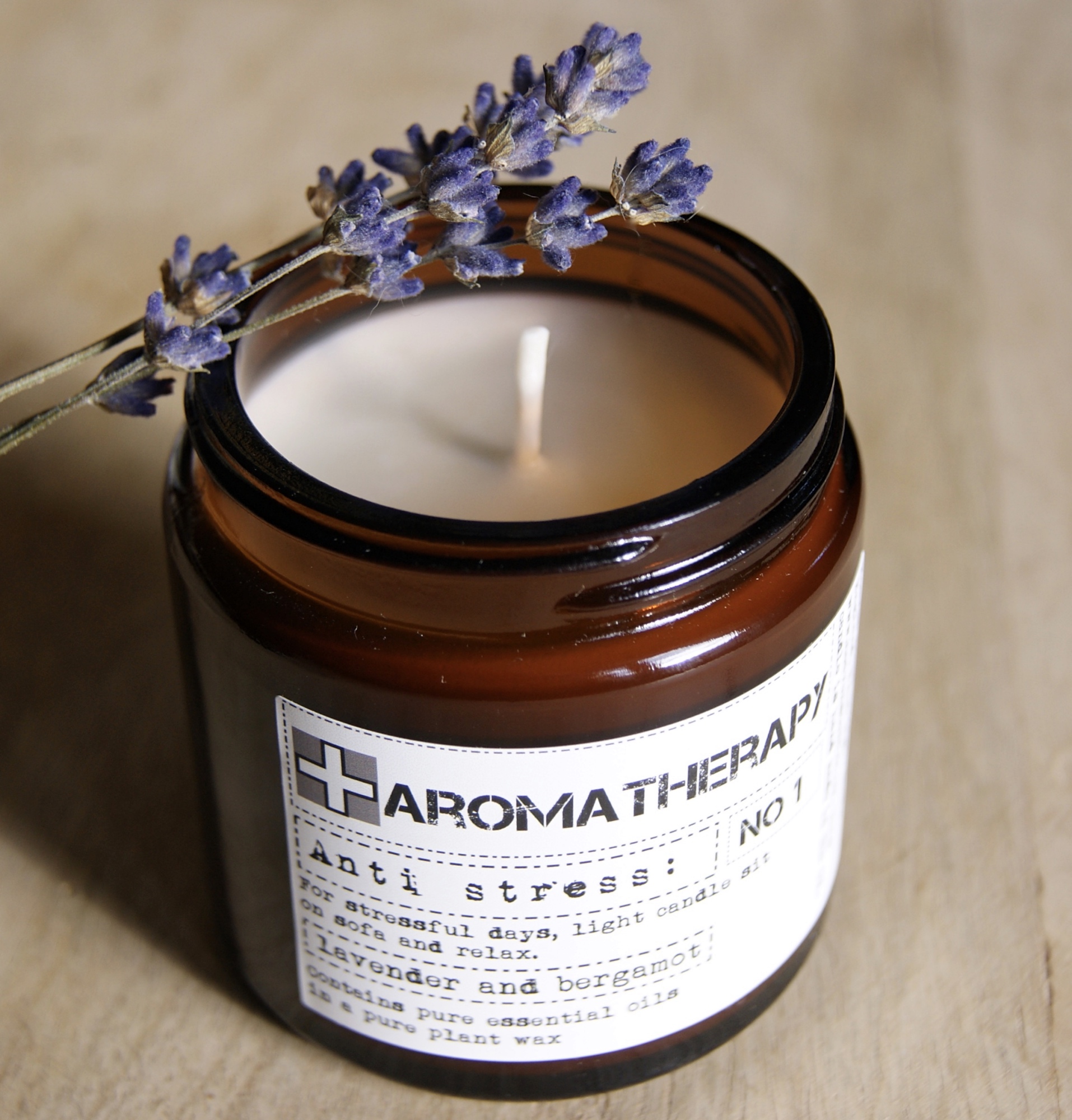 AntiStress Candle Aromatherapy Ethical Home of Juniper Fragrance