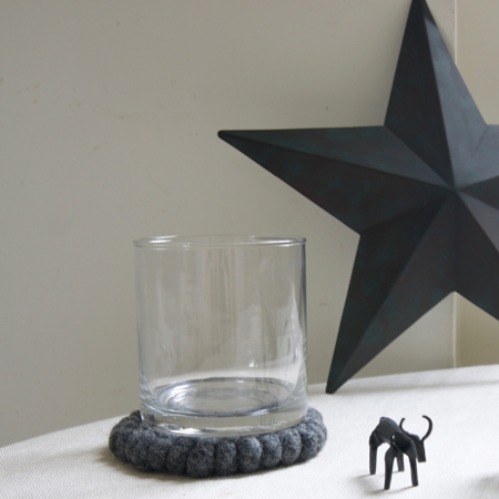 grey-felt-coaster-recycled-glass-star-cow-decor.
