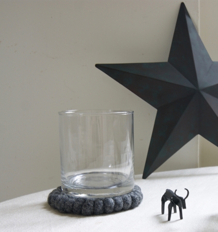 grey-felt-coaster-recycled-glass-star-cow-decor.