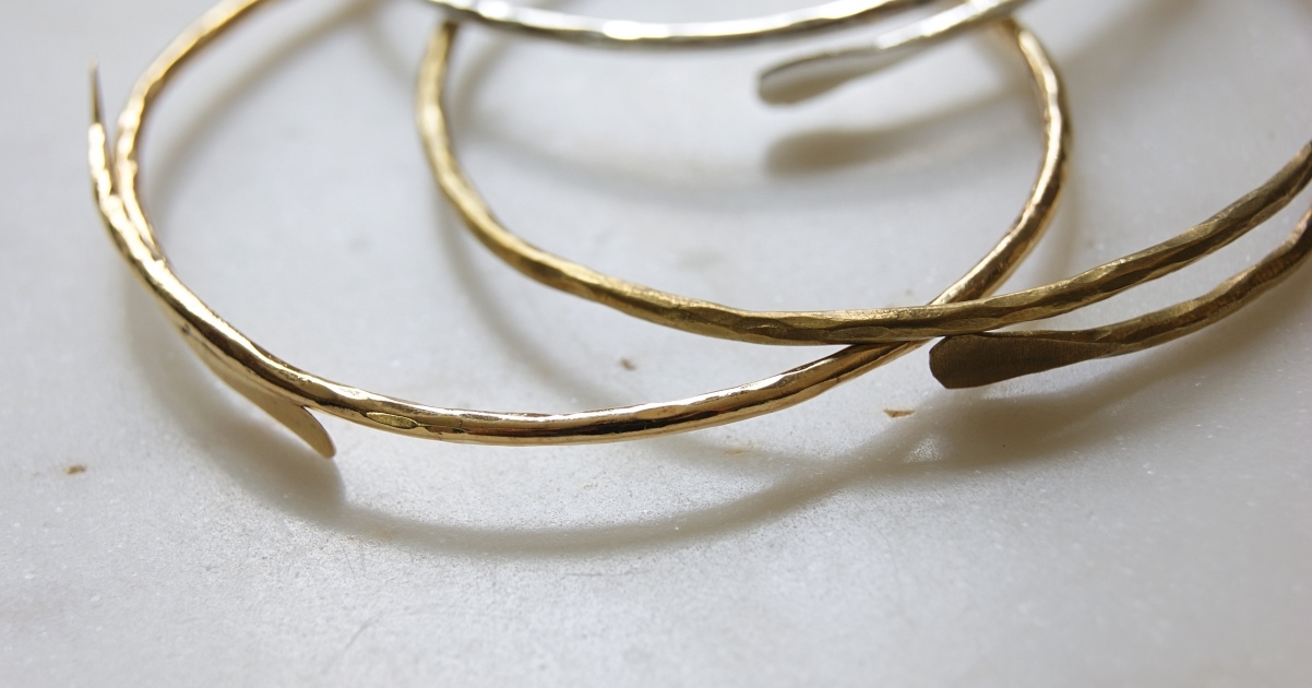 banner-gold-silver-brass-bracelets-homeofjuniper-fair-trade-jewellery-close