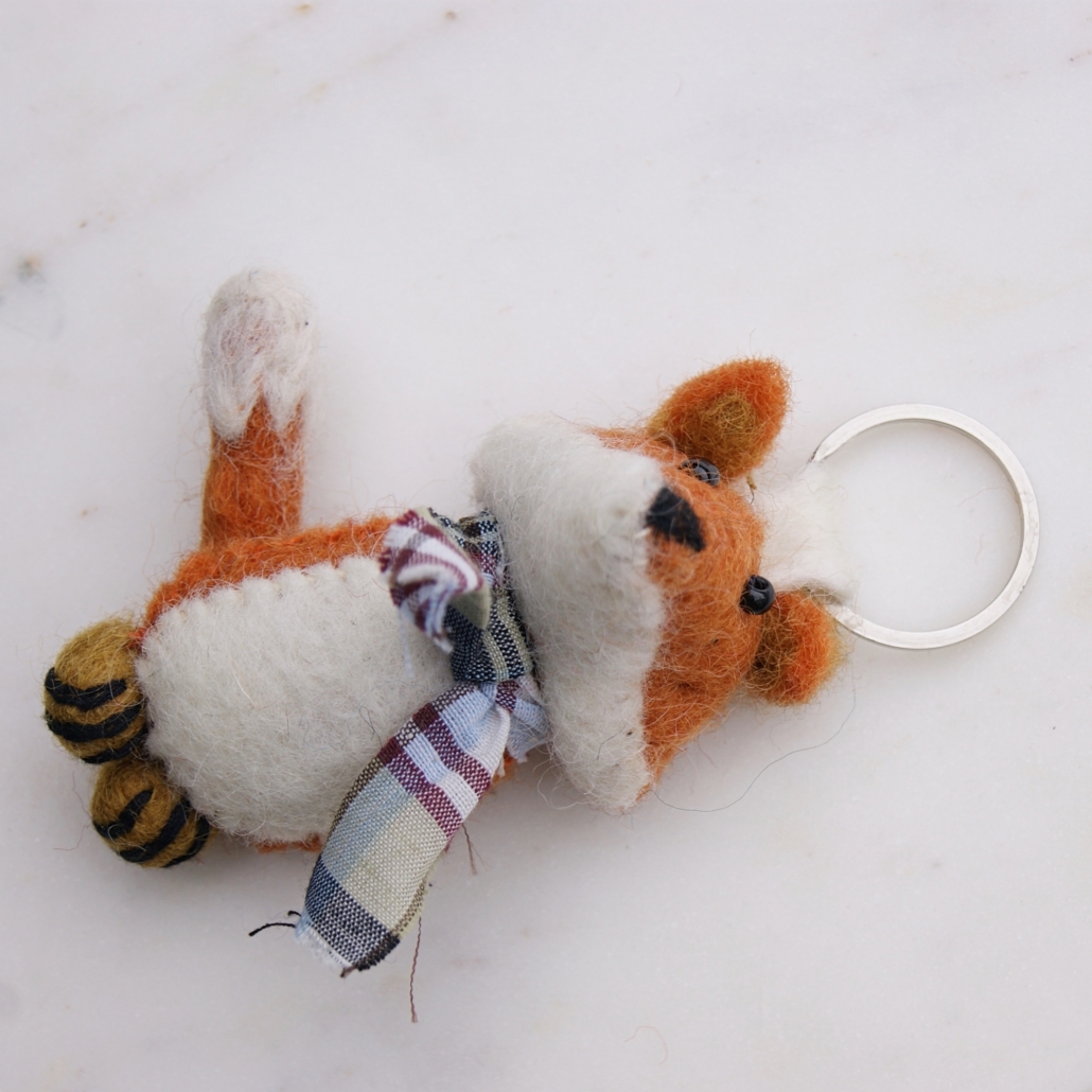 mr-fox-keyring-felt-fair-trade-homeofjuniper