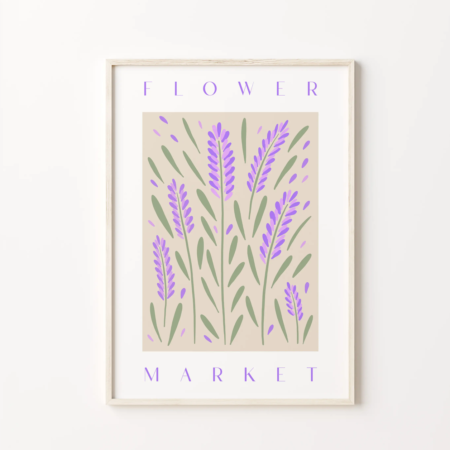 lavender-flower-market-print