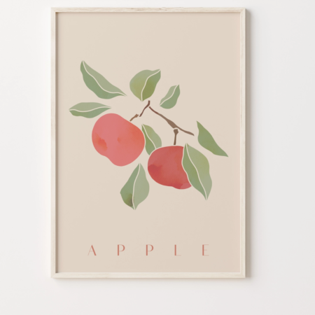 apple - print
